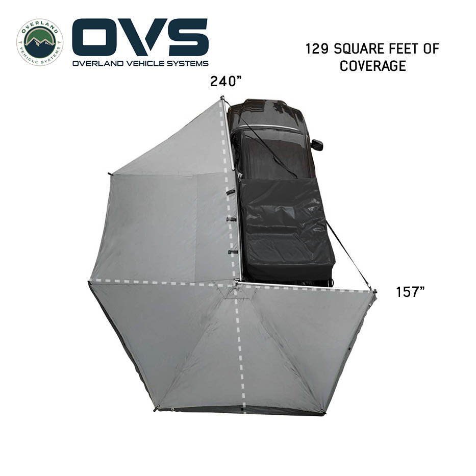 OVS HD Nomadic 270° Degree Awning - Driver Side