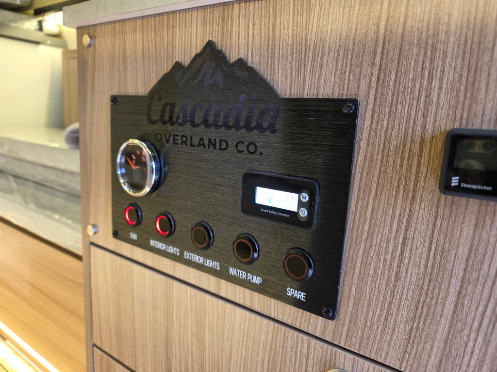 cascadia overland co apex interior apex control panel