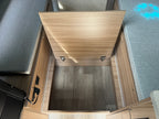 cascadia overland co apex interior storage area in the middle
