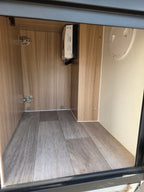 cascadia overland co apex interior storage area under kitchen sink exterior access point
