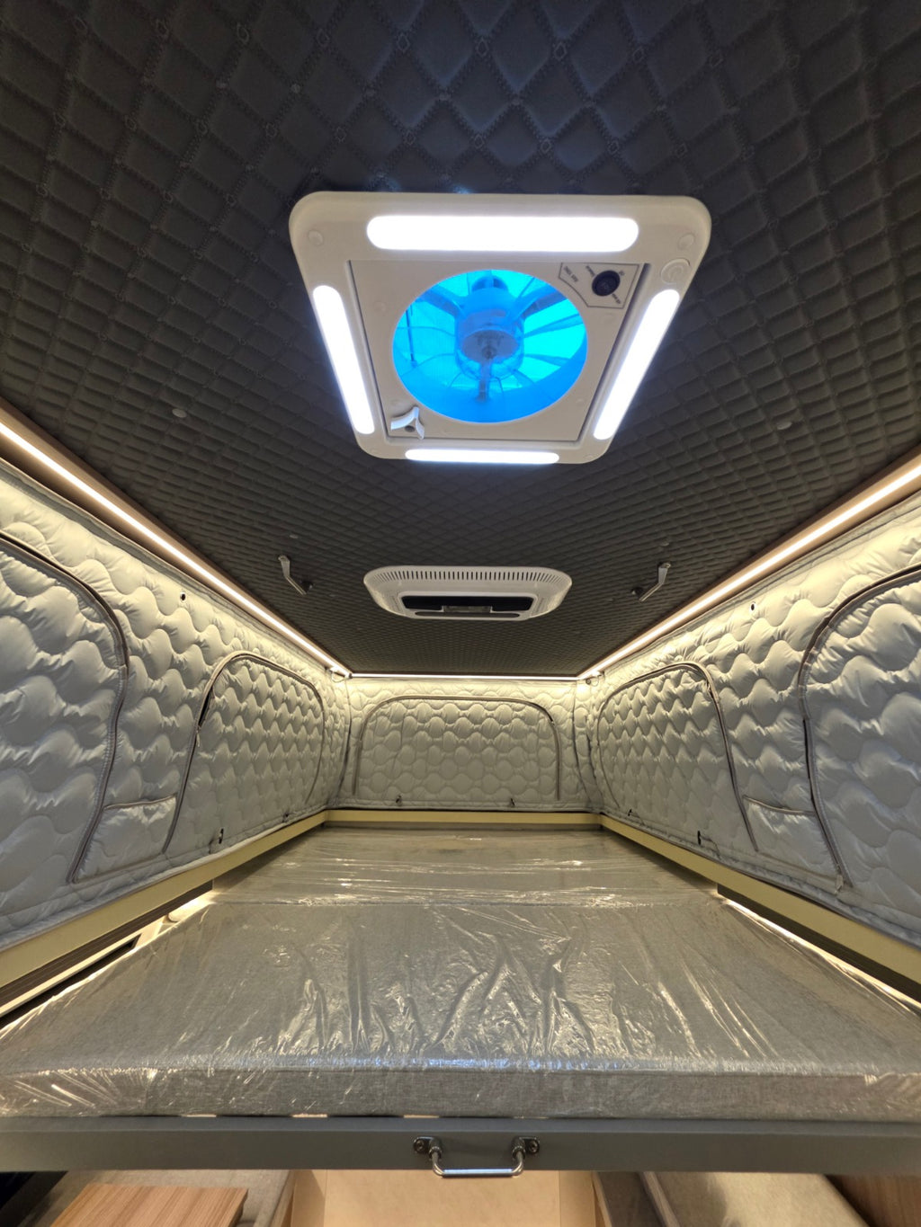cascadia overland co apex interior ventilation fan close up