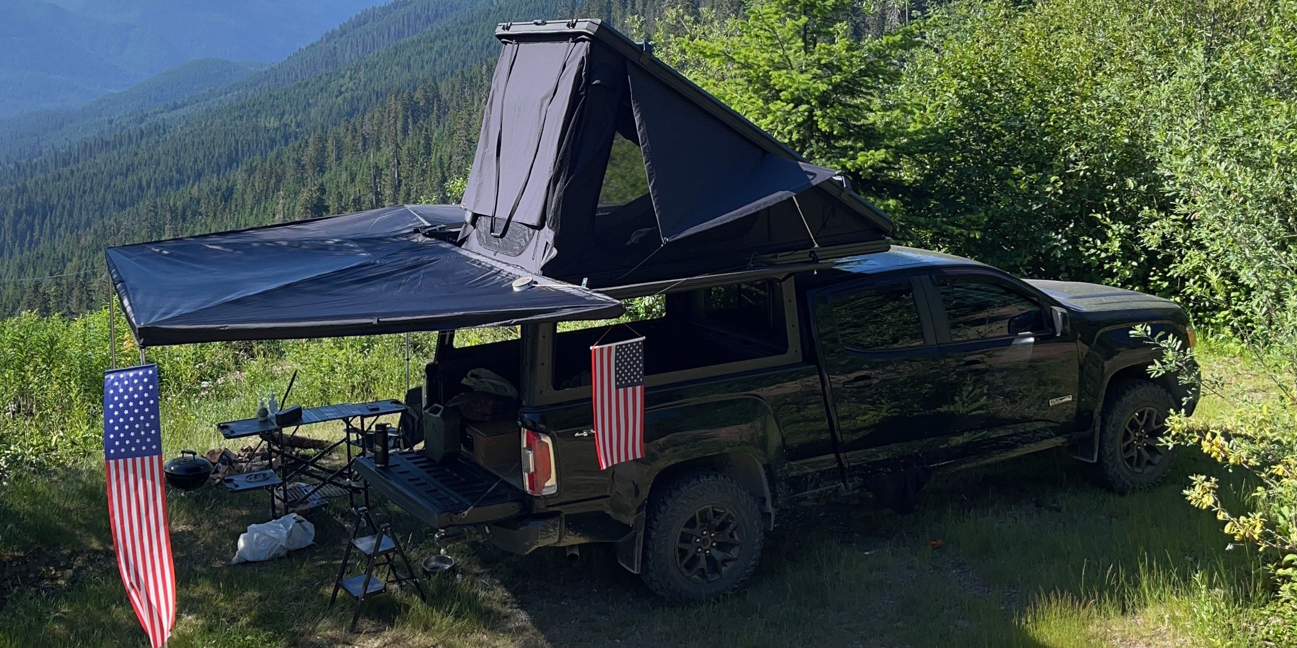 Frontier camper deployed at camp
